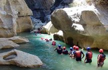 Canyoning and Rafting Adventure incl. Lunch from Alanya