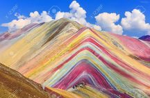 Majestic and natural Mountain of Colors of Cusco, Peru