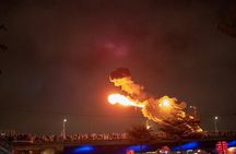 Da Nang Evening Tour with Marble Mountain, Monkey Mountain, Dragon Bridge 