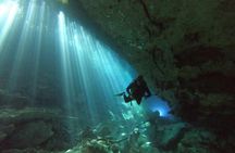 1 day of diving in Cenotes price for 2 certified divers