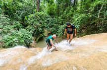 Climb Sticky Waterfall Like a Spiderman