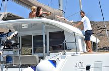 Santorini All-inclusive Private Catamaran Cruise