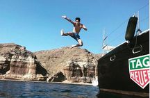 Santorini Adventurous Catamaran Experience with Snorkeling