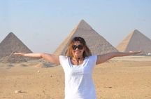  Private Luxury Day trip to Pyramids of Giza & Camel ride& Safari & Felucca ride
