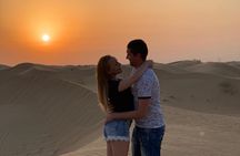 Red Dunes Desert Safari Evening with Quad Bike riding, BBQ-dinner, Camel Ride