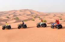 Private Morning Desert Safari Adventures with ATV Quad Bike and Camel Rides 