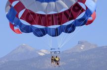 Parascending Tenerife. Stroll above the south Tenerife sea