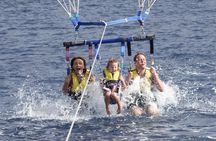 Parascending Tenerife. Stroll above the south Tenerife sea