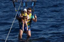 Parascending Tenerife. Stroll above the south Tenerife sea