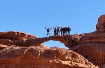 Wadi Rum Full Day Jeep Tour + Overnight & Dinner in Bedouin Camp