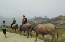 Sapa private: One day of funny Buffalo Ride & Trekking Tour