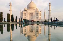 From Arrival to Awe: Taj Mahal & Agra Fort Tour from Airport