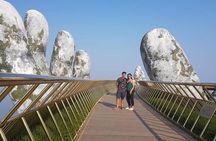 Golden Bridge Ba Na Hill via Cable car- Sunset Private Tour Departure at 2:00P.M
