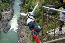 Bungee 111M (Solo Jump) Victoria Falls Bridge