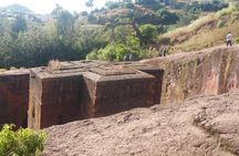 Tour 11 monolithic rock churches & museum in Lalibela & cave church with mummies