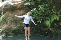 Blue Hole waterfalls from Runaway bay 