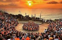  Kecak fire dance and uluwatu temple tour - free wifi
