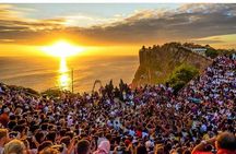  Kecak fire dance and uluwatu temple tour - free wifi