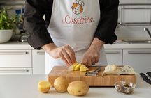 Cesarine: Market Tour & Home Cooking Class in Messina