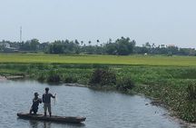 Hoi An countryside biking tour, water buffalo+ basket boat ride 