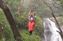 Ultimate Shore Excursion: Zipline Over 11 Waterfalls (Caldera)