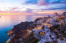 Shared Basic Sunset Trip of Santorini via Red Beach & White Beach