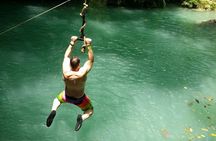 Blue Hole and River Tubing Tour from Falmouth