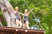 Zipline 18 Platforms and ATV Adventure Tour From Phuket