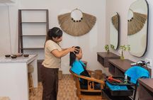 3 Hour spa packkage Hair Creambath & Massage at Luxury Bali Spa