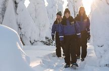 Snowshoeing in the Arctic Circle Wilderness