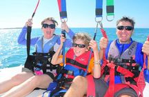 Parasailing over the Historic Key West Seaport