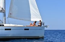 Santorini Caldera Private Sailing Boat Cruise