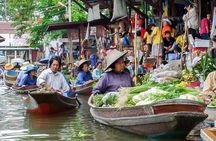 Damnoen Saduak Floating Market and Ayutthaya Full-Day Tour