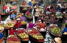 Damnoen Saduak Floating Market and Ayutthaya Full-Day Tour