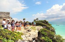 Tour to visit the archeological site of Tulum, Coba and a Cenote in one day