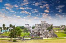Tour to visit the archeological site of Tulum, Coba and a Cenote in one day