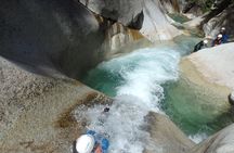 Sensation canyon in the Ossau valley in Laruns (64440)