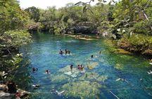 Full day tour to BACALAR, Beach Club, Kayak and an amazing Cenote