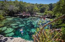 Full day tour to BACALAR, Beach Club, Kayak and an amazing Cenote
