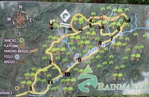 Rainmaker Waterfalls and Hanging Bridges from Manuel Antonio