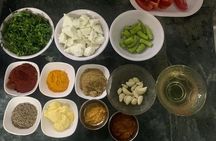 Vegetarian Indian Cuisine Virtual Cooking Class Experience from Mumbai
