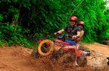Half-Day ATV Zipline and Swimming Adventure in Riviera Maya