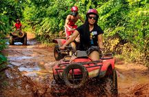 Half-Day ATV Zipline and Swimming Adventure in Riviera Maya