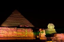 Sound and Light Show at The Pyramids With Dinner