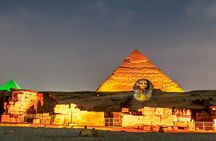 Sound and Light Show at The Pyramids With Dinner