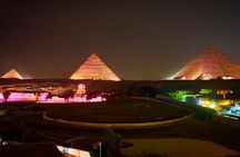 Sound and Light Show at The Pyramids With Dinner
