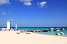 Snorkel in the turquoise Caribbean Sea in Puerto Morelos. Transport included