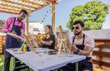 Brunch And Paint in a secret rooftop