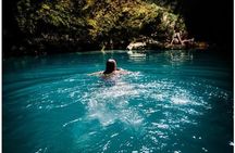 Blue Hole Mineral Spring plus Weed Farm Combo Tour with Transportation