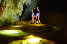 Okinawa Miyako Beach SUP and Pumpkin Limestone Caving and Canoe